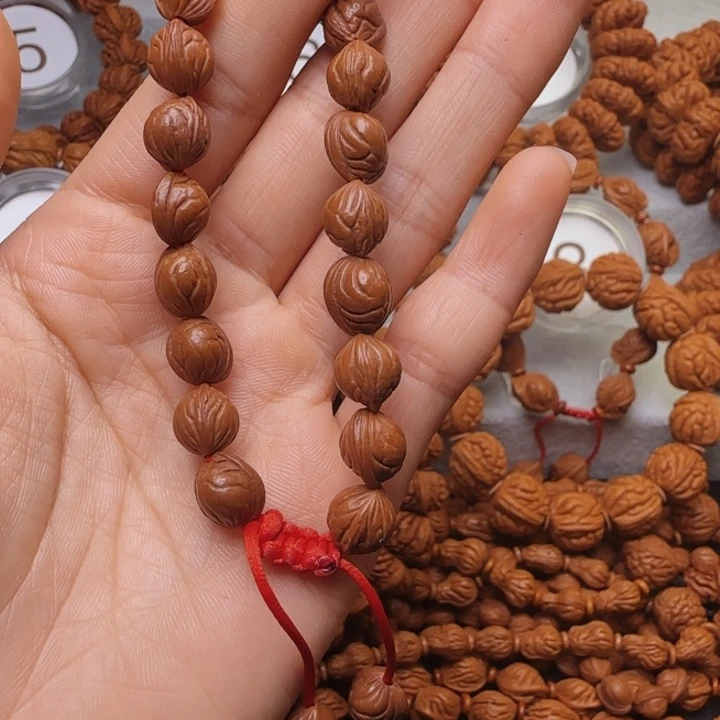 ****⁴手串桃核玉龙脊手串