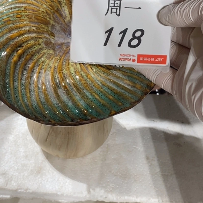 【闪购商品】摆件蝴****海陶瓷摆件瑕疵特卖