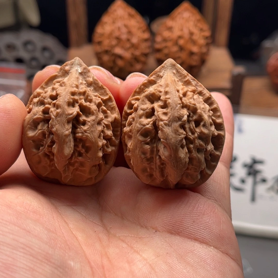 文玩核桃把件关东木子家楸大胖76