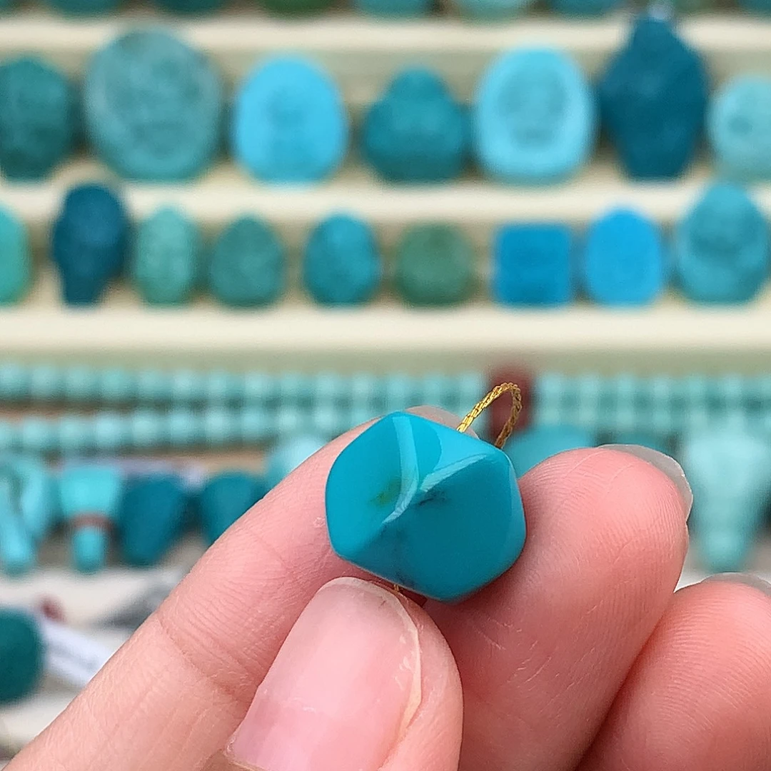 未镶嵌绿松石珠宝奇石10