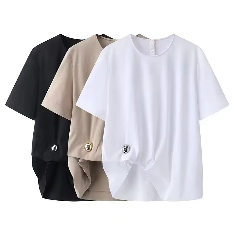 一百十九--二百一十九下单拍这里女装夏季现款圆领简单体恤上衣