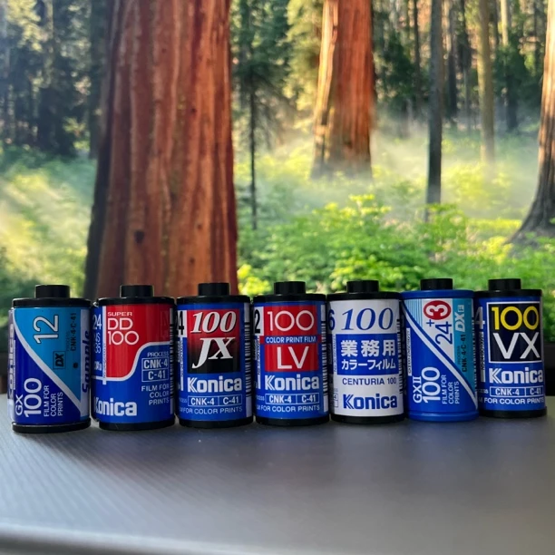 柯尼卡胶卷复古滤镜颗粒感氛围菲林一次性拍前询问主播不要直接拍