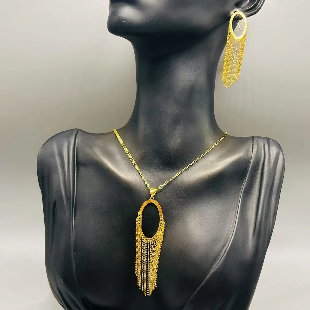 A播 15.61g足金999套链e