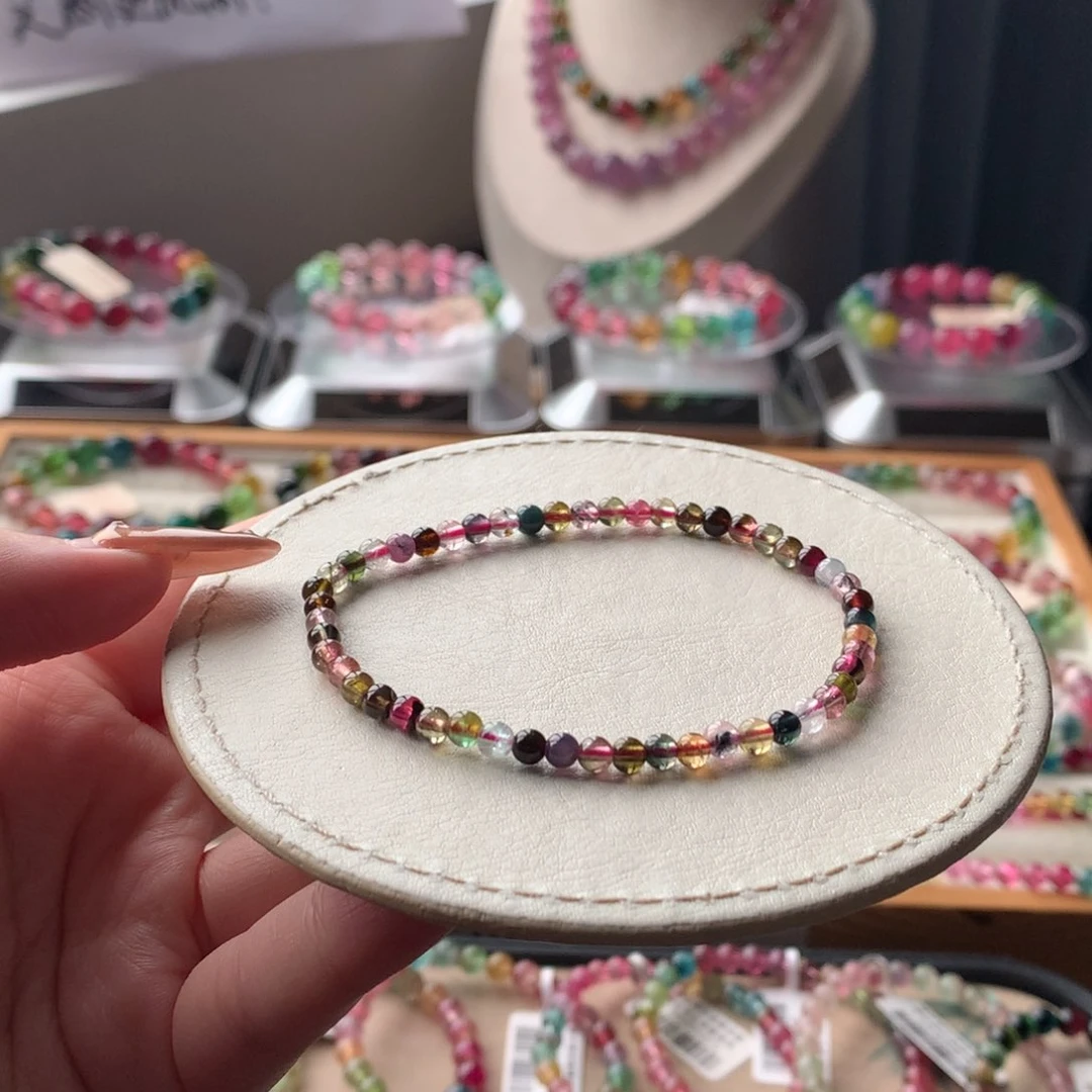 未镶嵌手链碧玺不退换