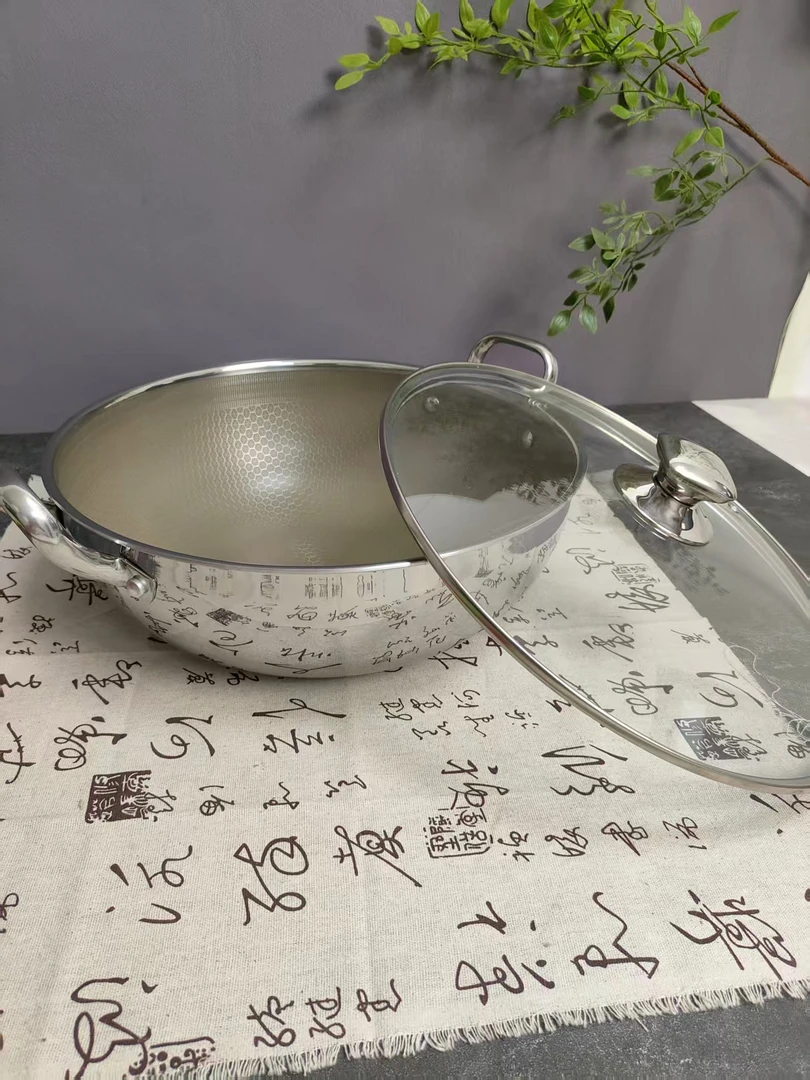 大力哥专属32狗头炖锅有钛不粘炒锅