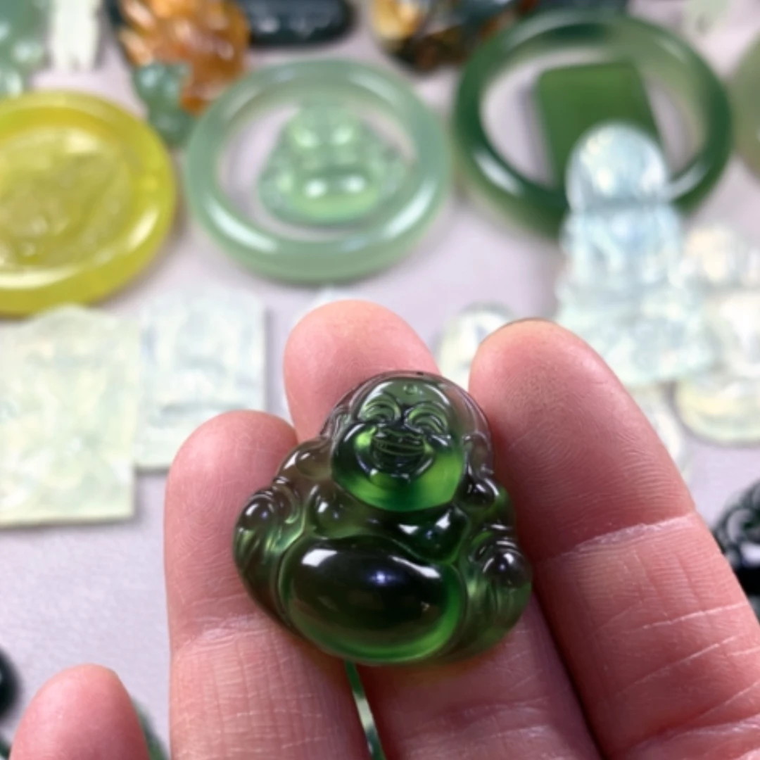 【闪购商品】蛇纹石玉岫玉未镶嵌?***新