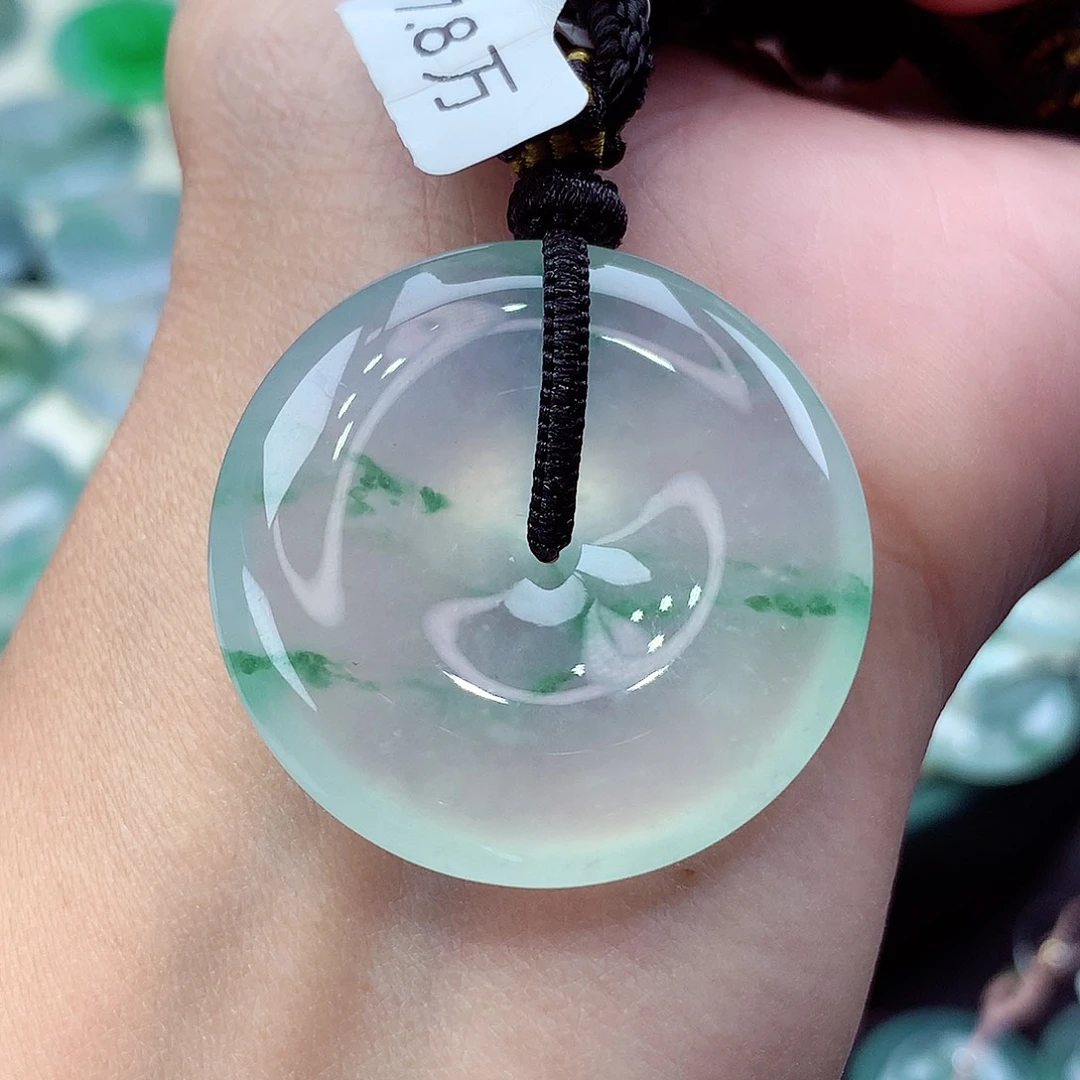 颈饰未镶嵌翡翠编号84尺寸35.3-8.3