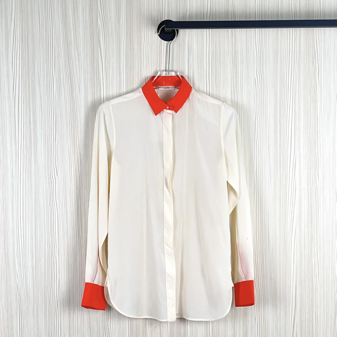 99新 Celine/思琳 衬衫/尺码36/成色直播间为准GSS19396