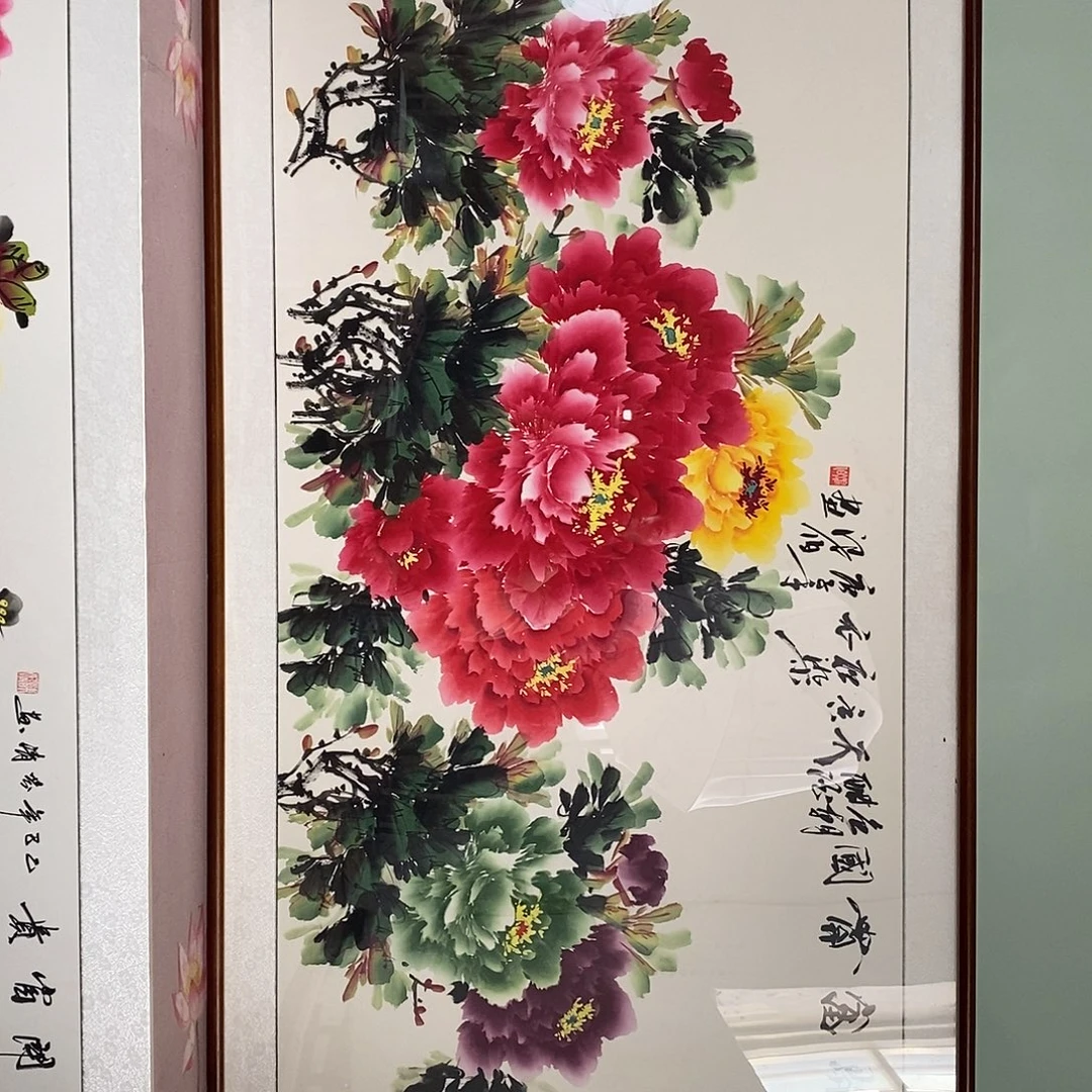 国画带框尺寸四尺厘米