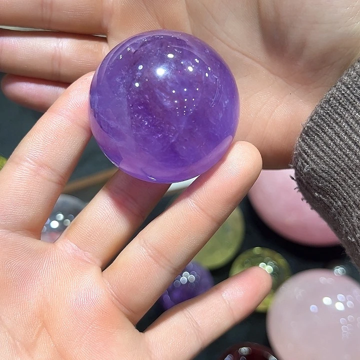 紫晶天然水晶未镶嵌