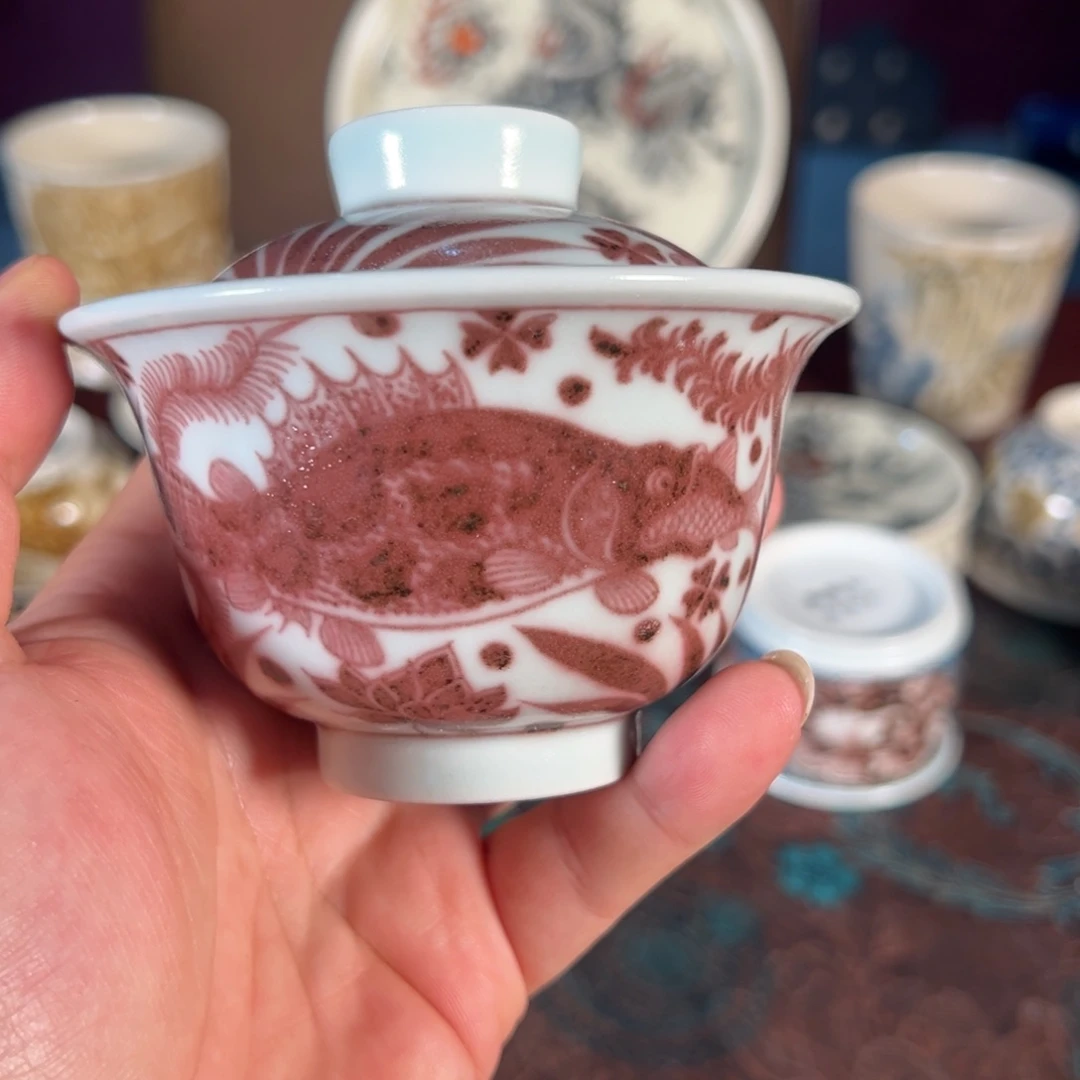 杯景德镇手绘陶瓷