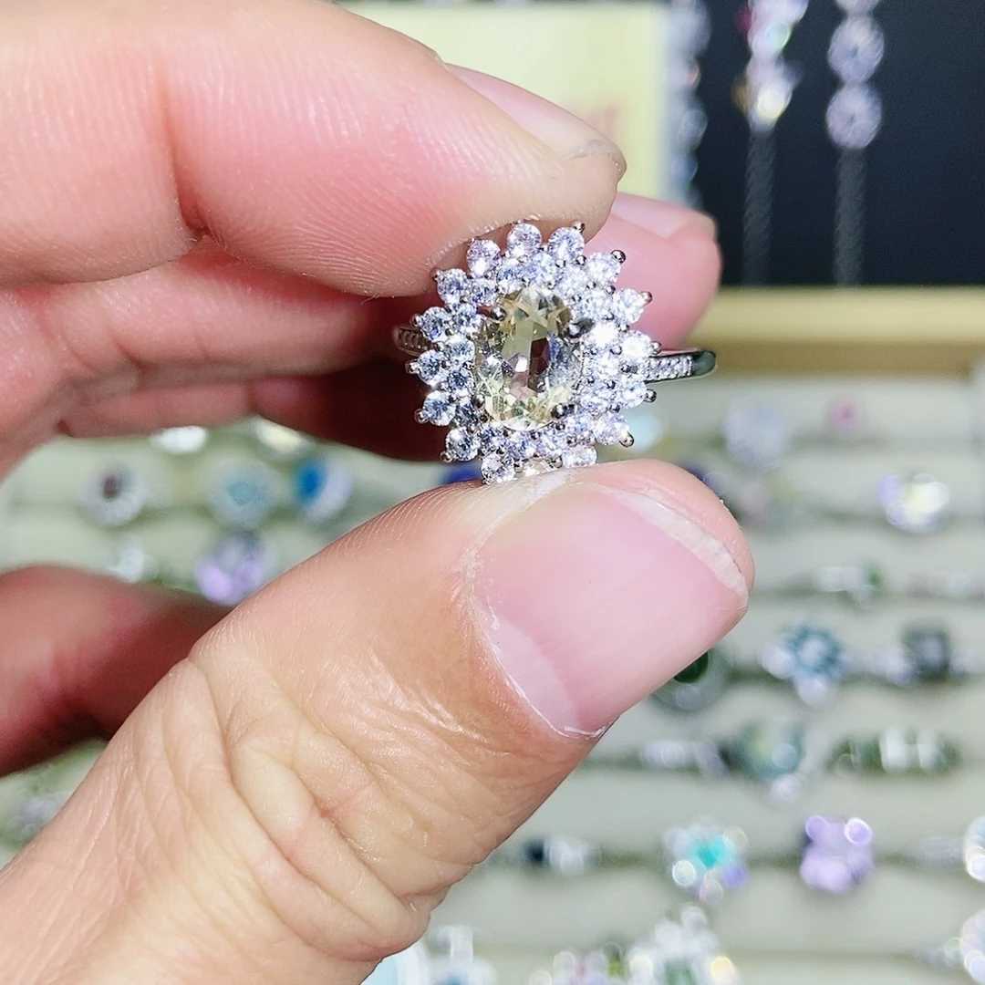 【闪购商品】未镶嵌戒指黄晶