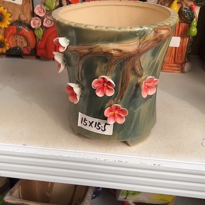 粗陶材质多肉花盆
