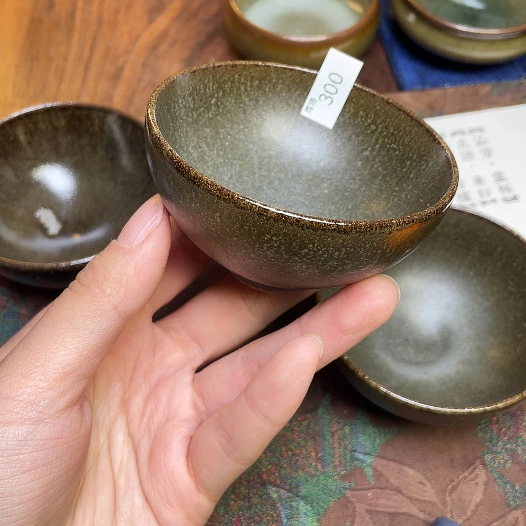 ****)茶盏300 福临号建盏柴烧微瑕