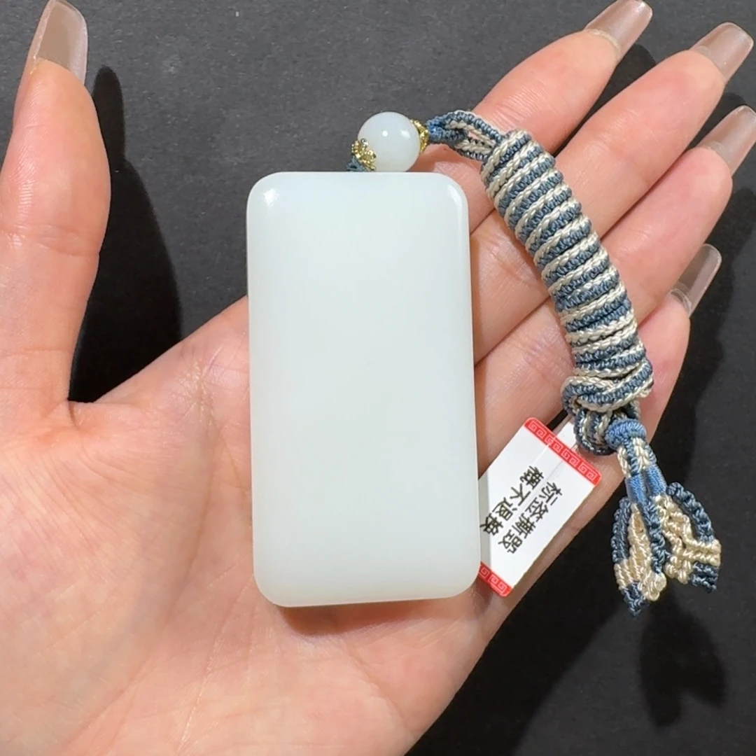 钢***美颈饰未镶嵌和田玉1