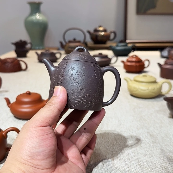 岩***醉紫砂茶壶子冶秦权
