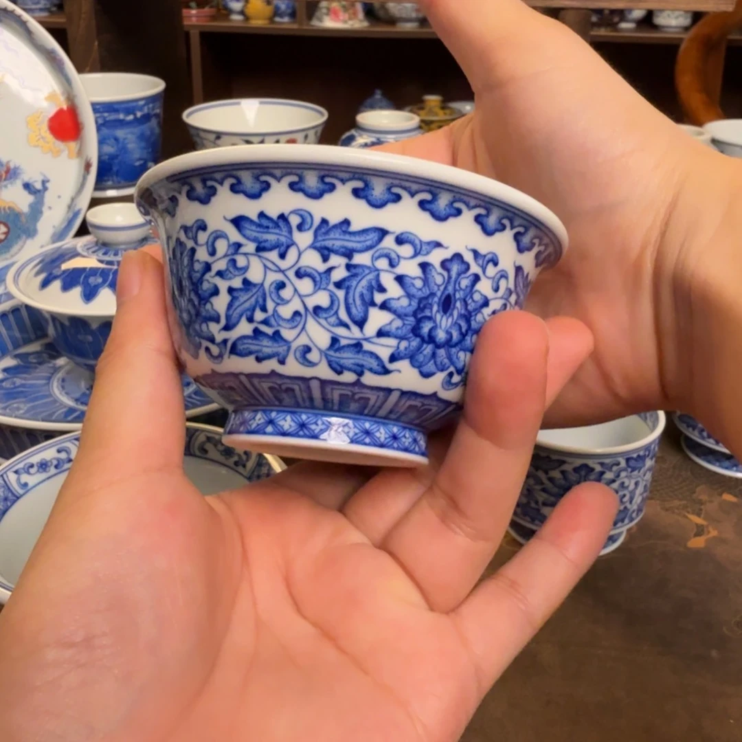 A***u纯手工手绘陶瓷茶具