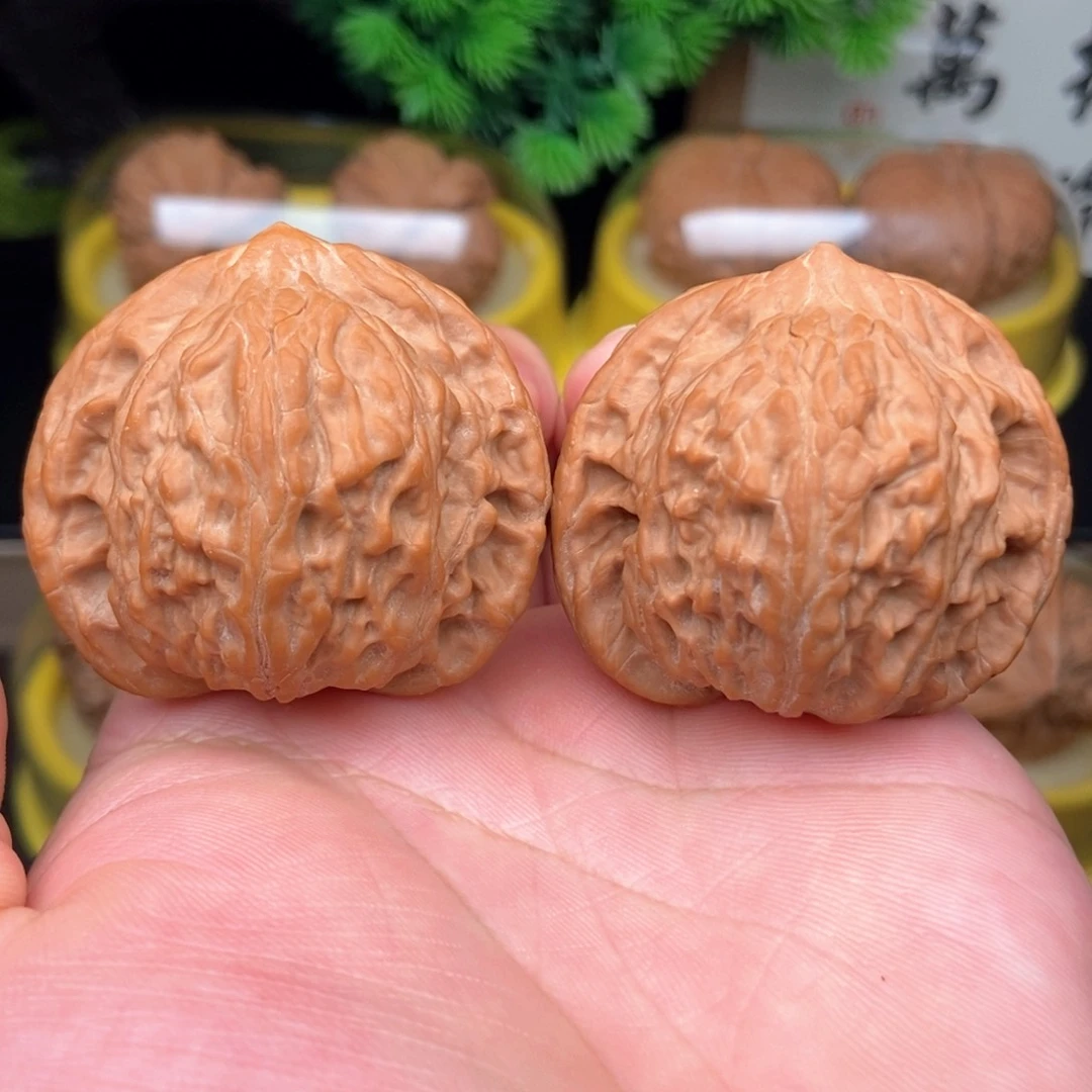 吊坠文玩核桃43日月