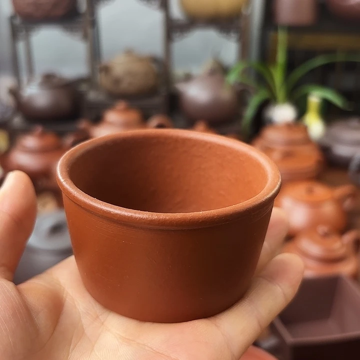茶杯紫砂主人杯 降坡