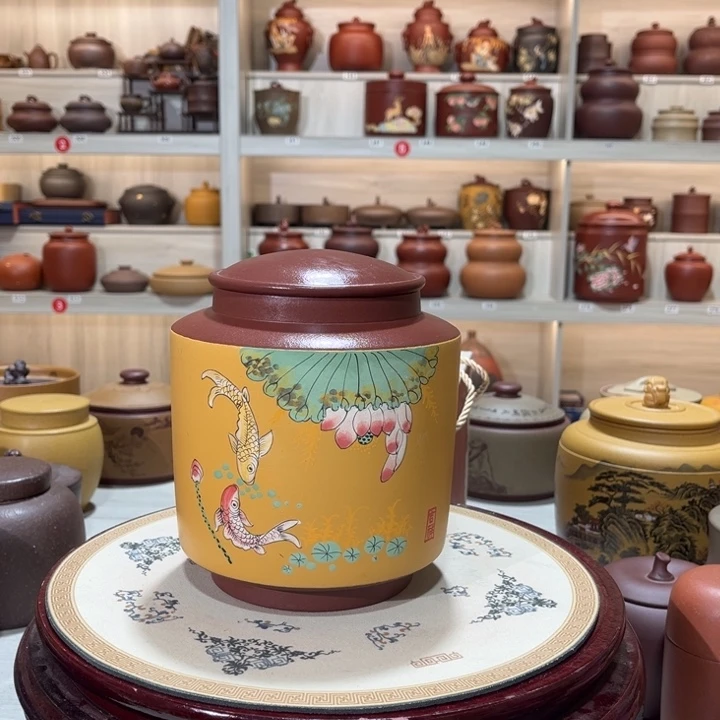 紫砂茶叶罐茶叶罐