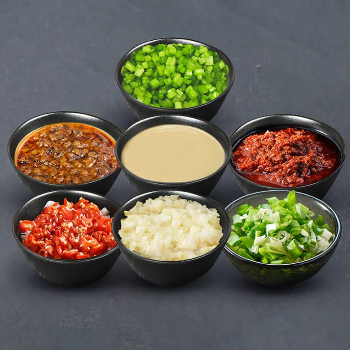 鲜香味碟小料组合