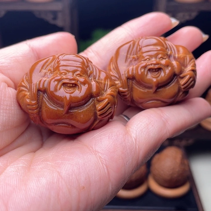 吊坠橄榄核横财手球