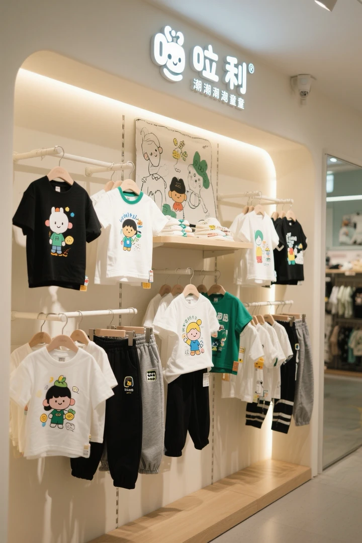 直播编码【050-100】潮牌童装休闲款式