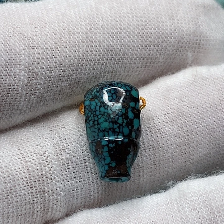 绿松石未镶嵌天然原矿 地大质检