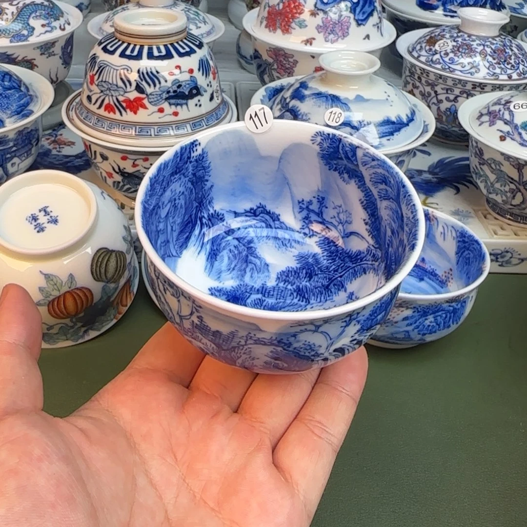 彦祖纯手工手绘茶具117