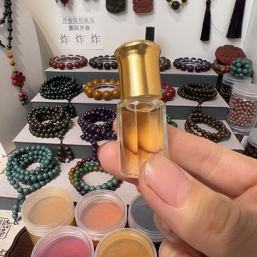 泥塑柠檬香茅草精油3克装驱蚊