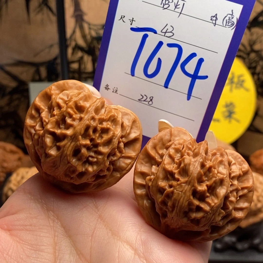 文玩核桃把件宫灯43