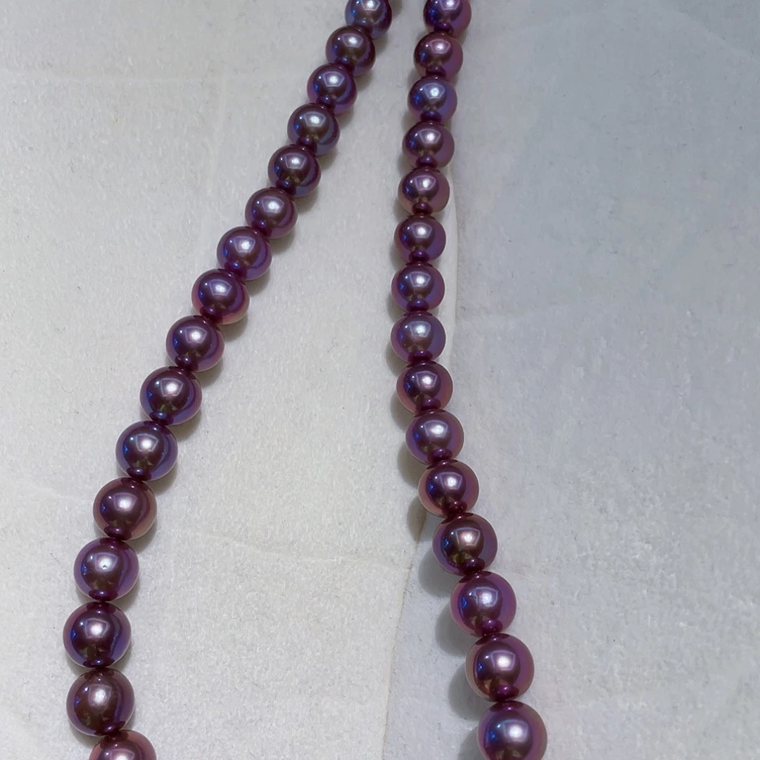 颈饰银S925镶嵌淡水珍珠