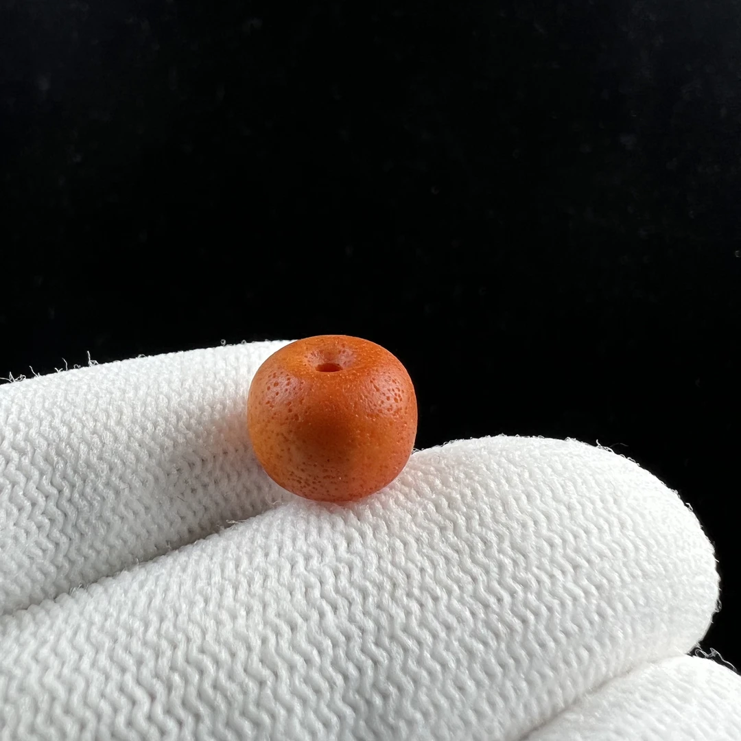 Y6629天然原矿蜜蜡 老蜡墩子 11.2*8.7mm抖音基地质检发货