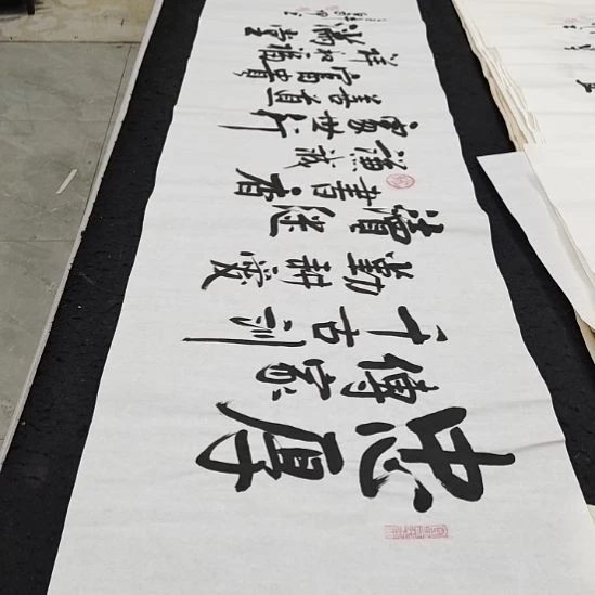 翰墨白武坤老师作品一副