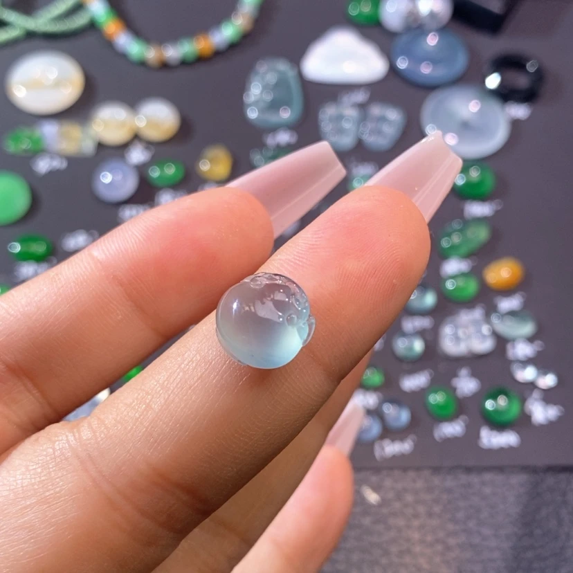 【闪购商品】翡翠挂件未镶嵌金蟾