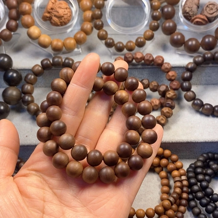 香***多檀香木手串/手链老山檀奶香味1.0红肉