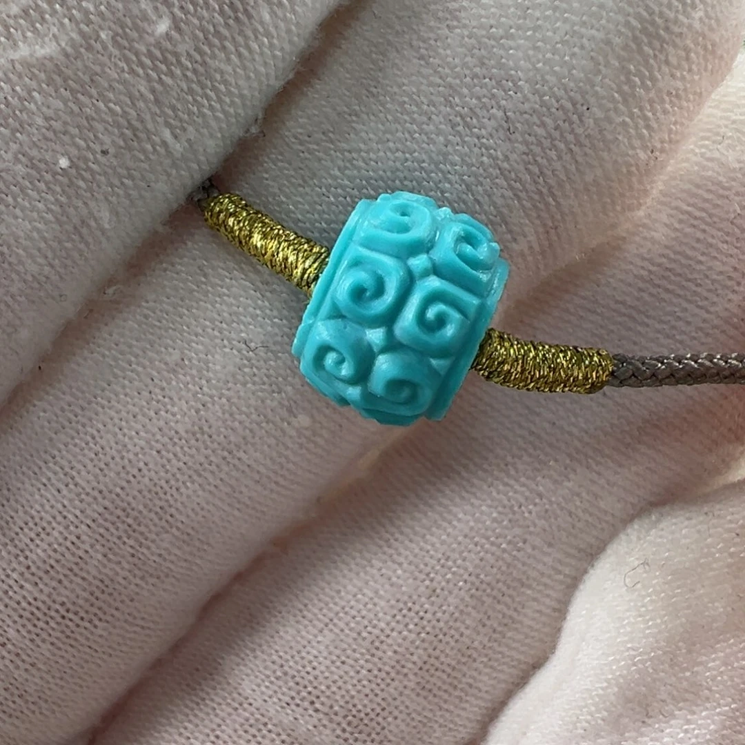 未镶嵌绿松石配饰10mm