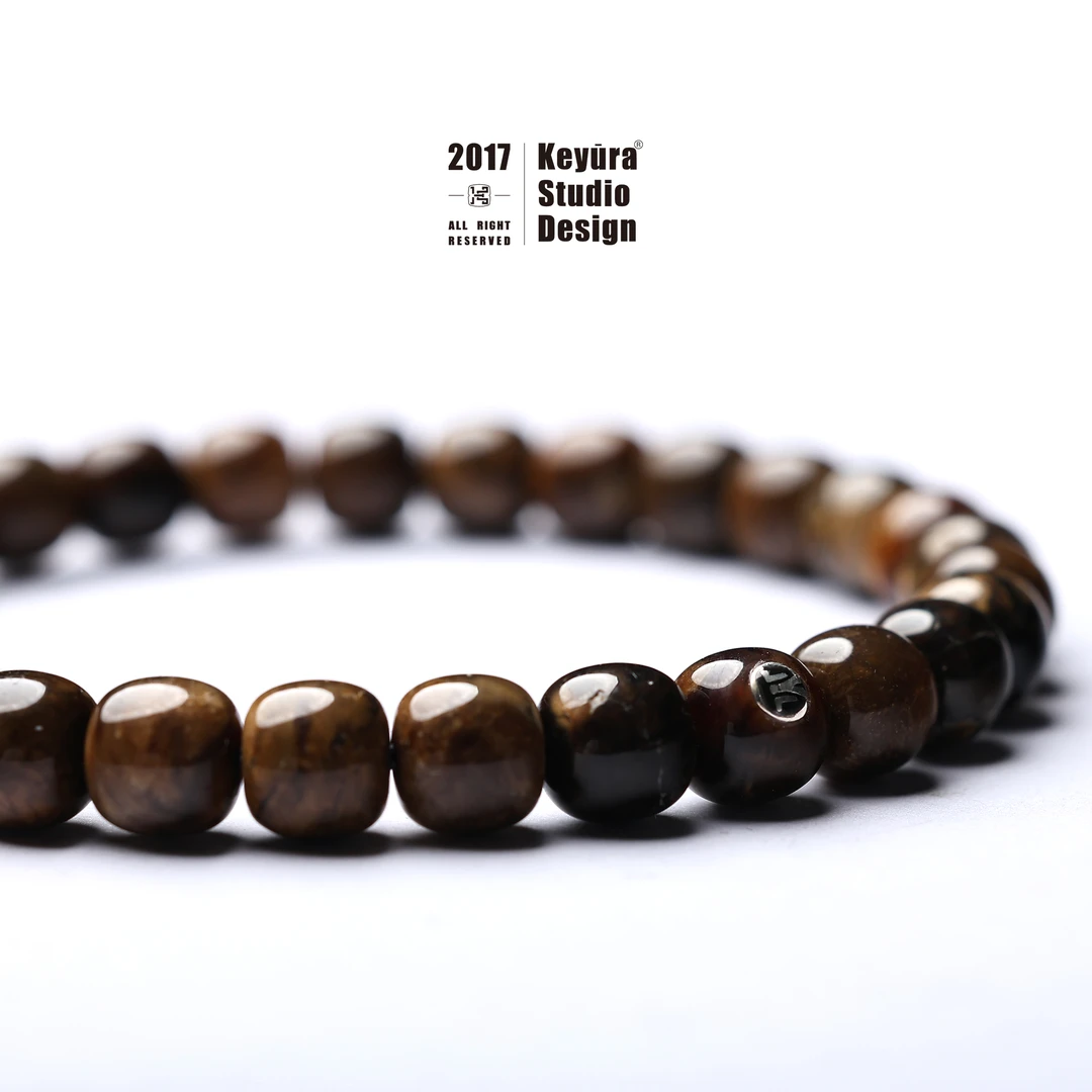 【吉由罗】天然缅甸琥珀单圈-体验款 根珀 文玩手串 手串配饰