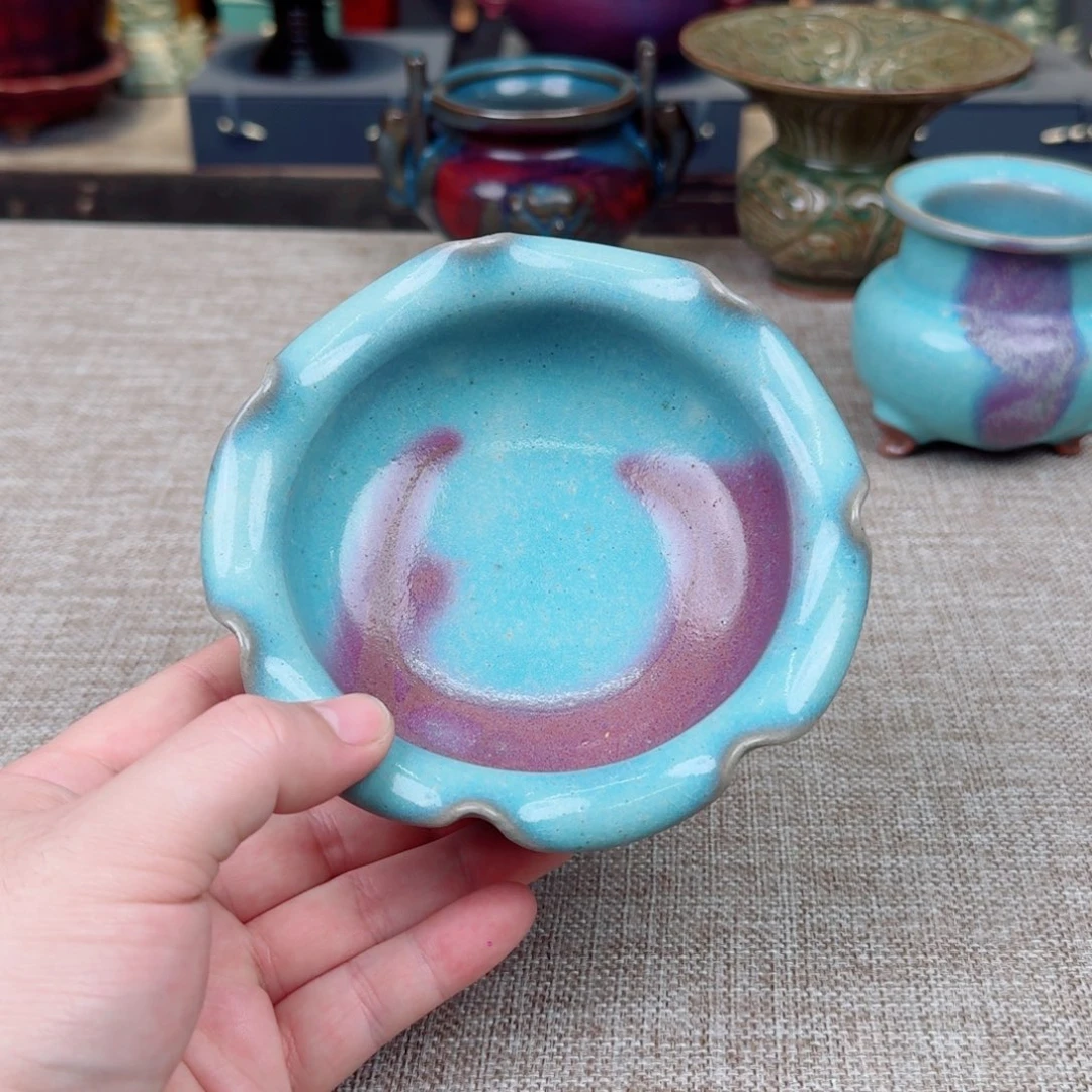 摆件陶瓷旧藏摆件