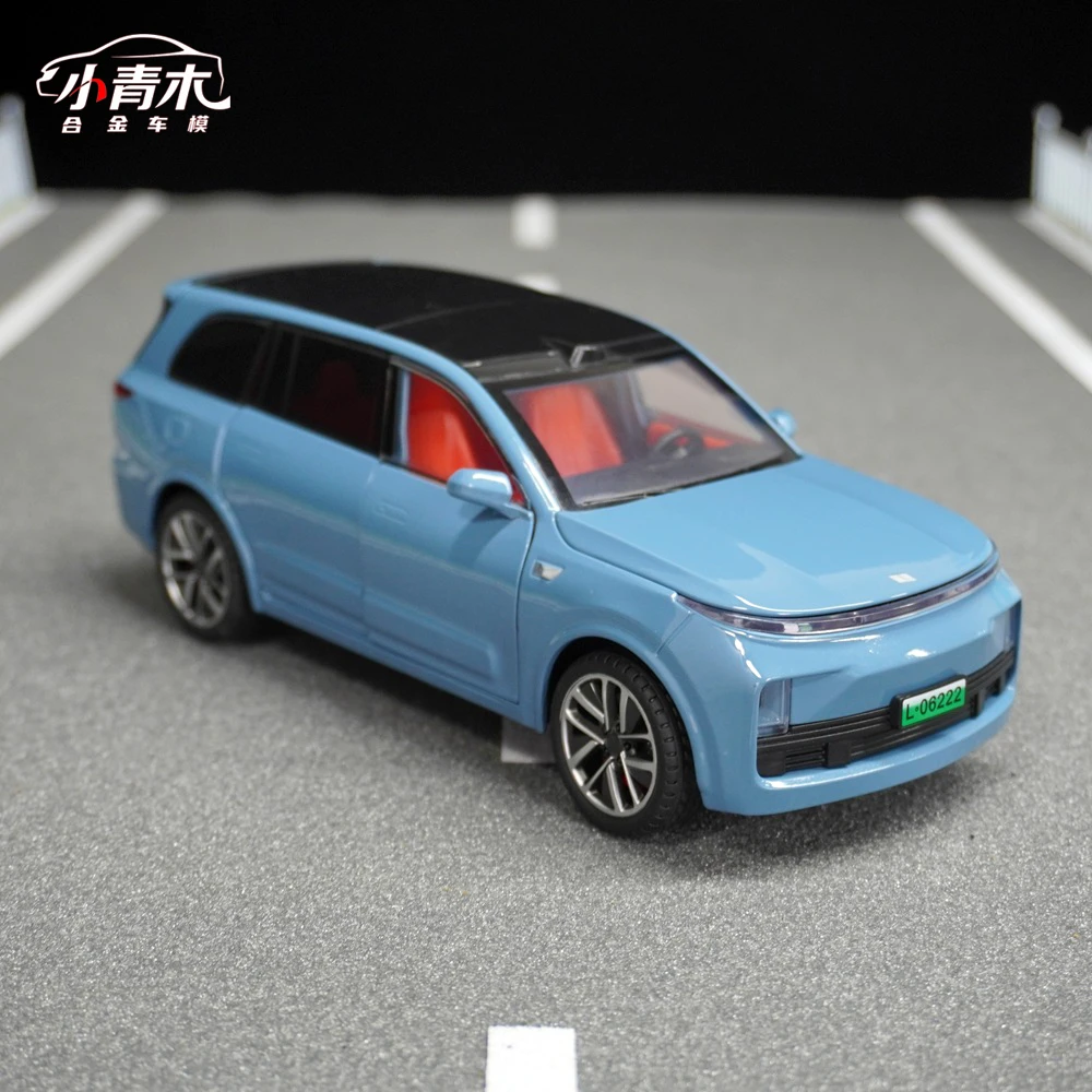 【理想L9】1:24仿真合金新能源电车汽车模型suv男生玩具桌居家摆件
