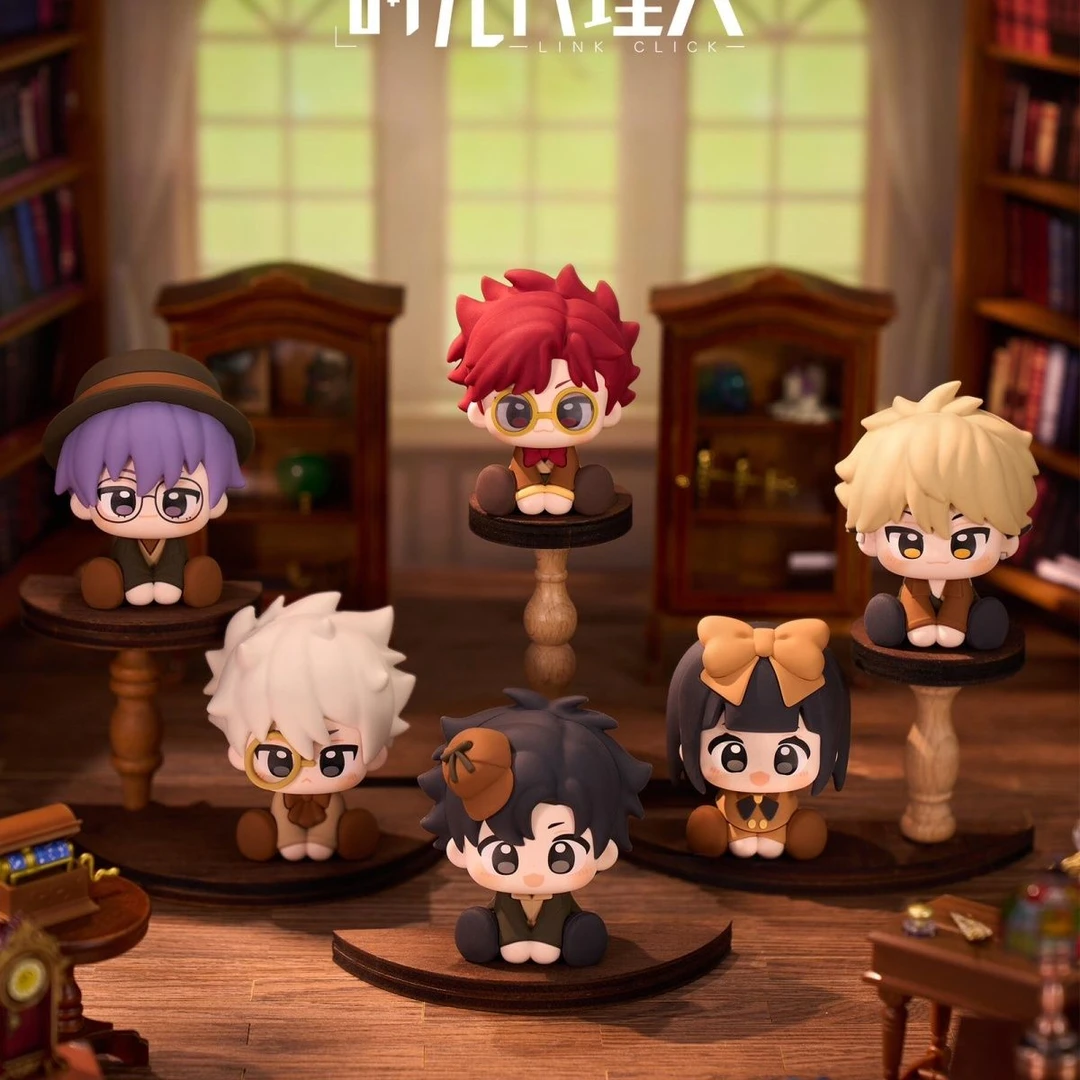 minidoll时光代理人英都学院盲盒坐姿软胶玩偶动画官方周边摆件