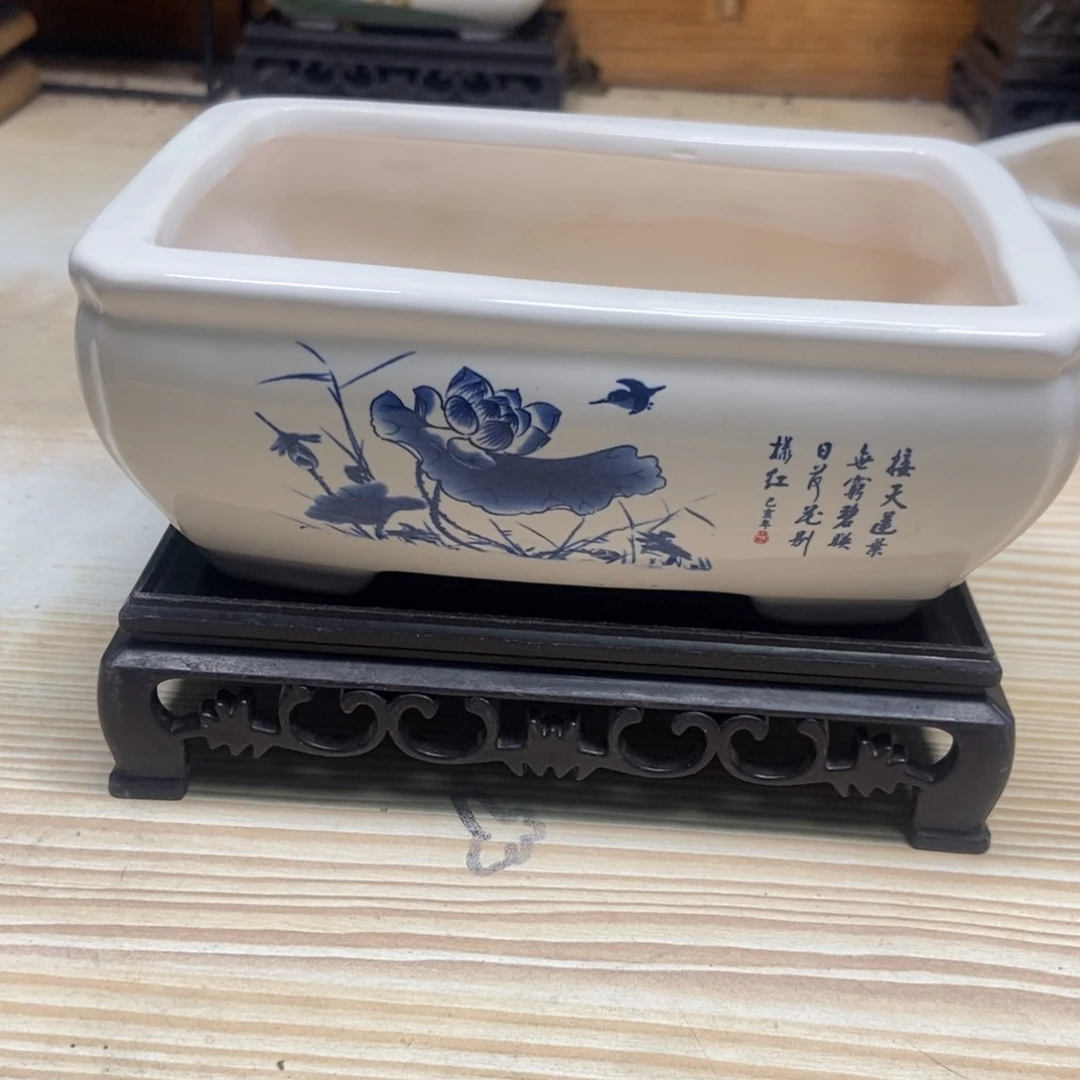 瓷片陶瓷花盆陶瓷艺术