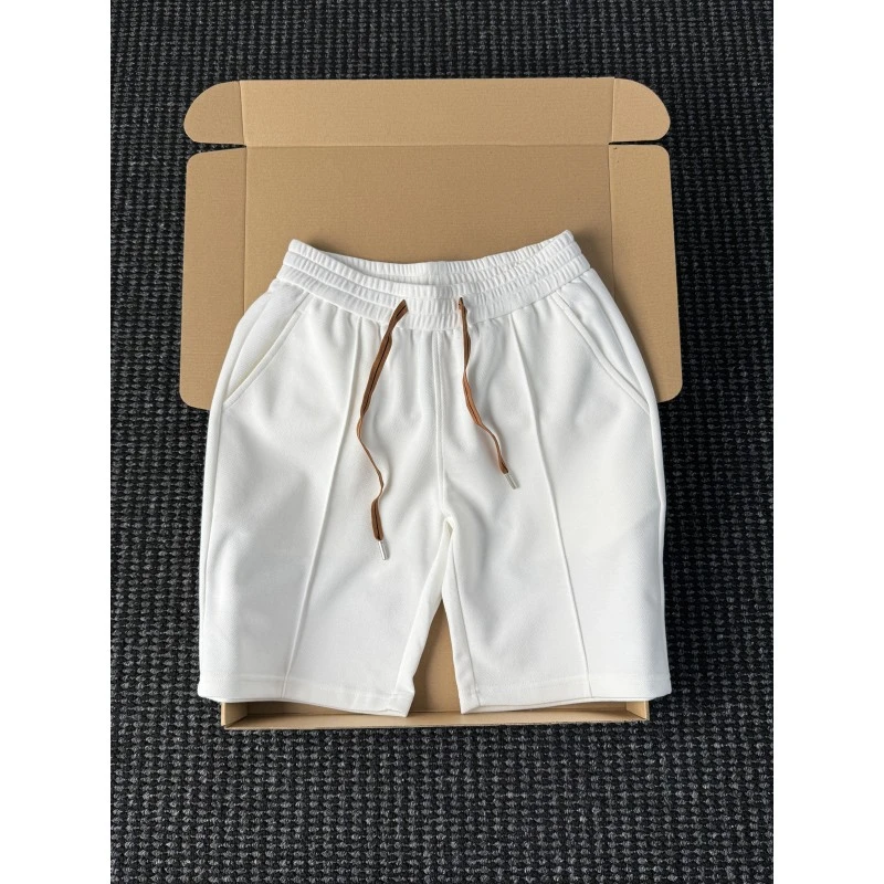25夏季新款男士短裤休闲运动百搭直筒裤透气舒适抽绳韩式五分裤潮