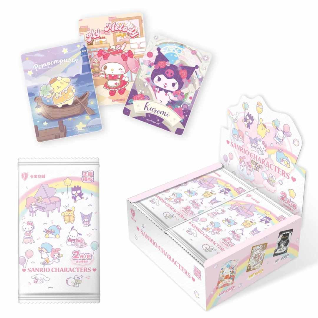 【玩法合集】卡宝文创三丽鸥家族拍立得第七弹二元包 收藏卡牌