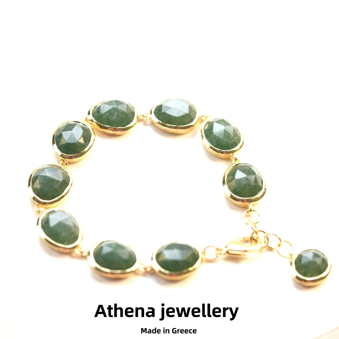 铜合金手链 爱觅ermis-[绿水滴]手链