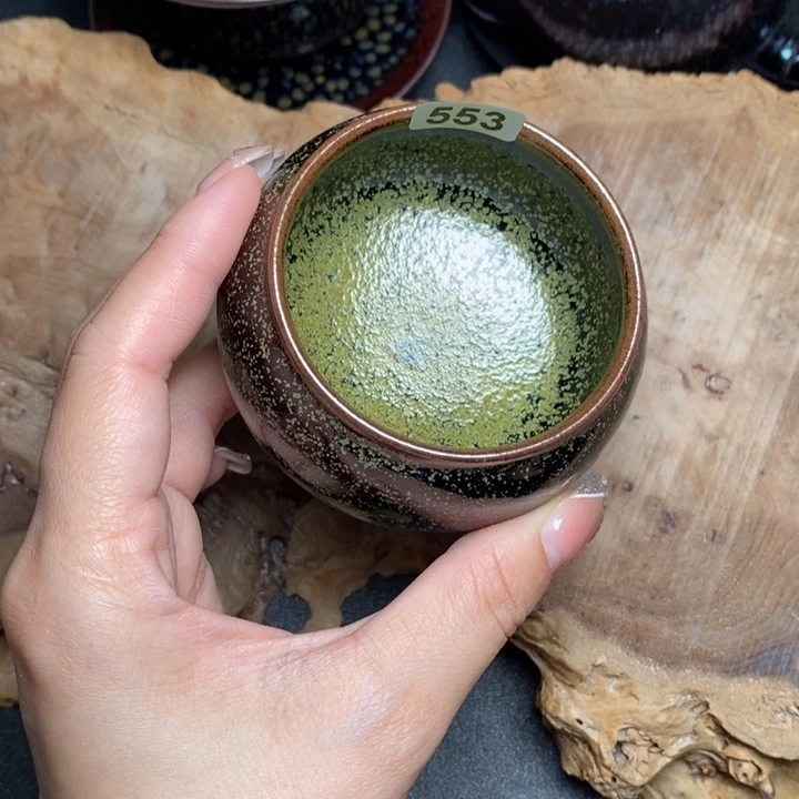 茶盏建窑建盏主人杯553