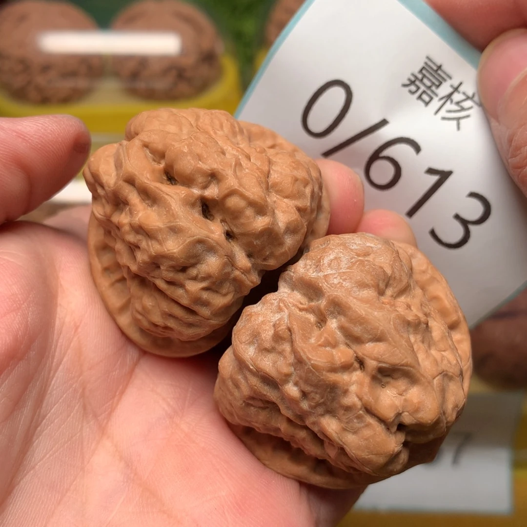文玩核桃把件三角蛙41