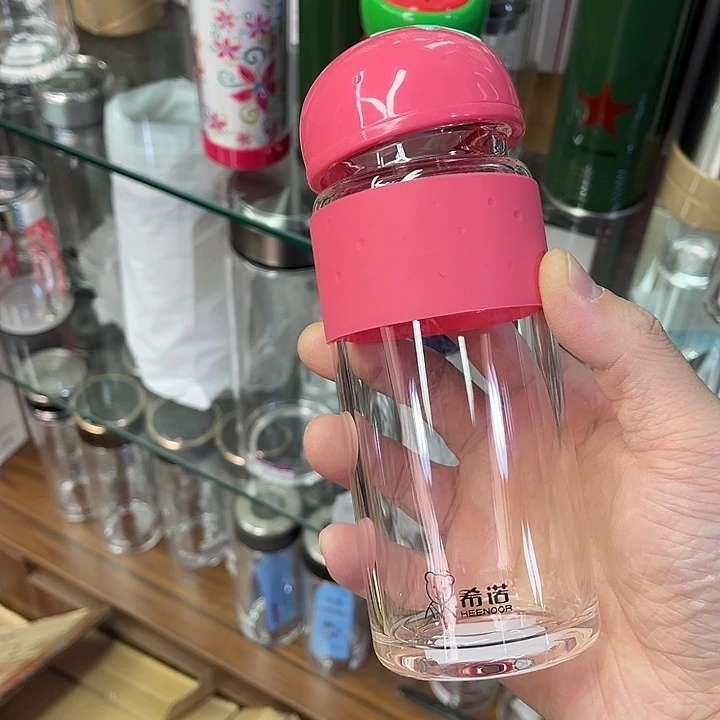 茶隔款玻璃希诺草莓杯