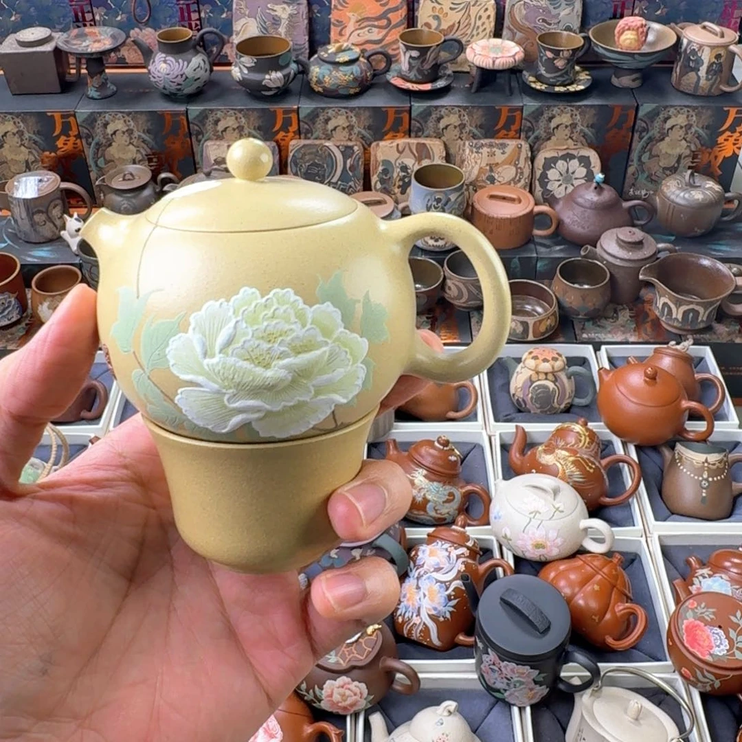 茶壶紫砂160ml原矿精工半手