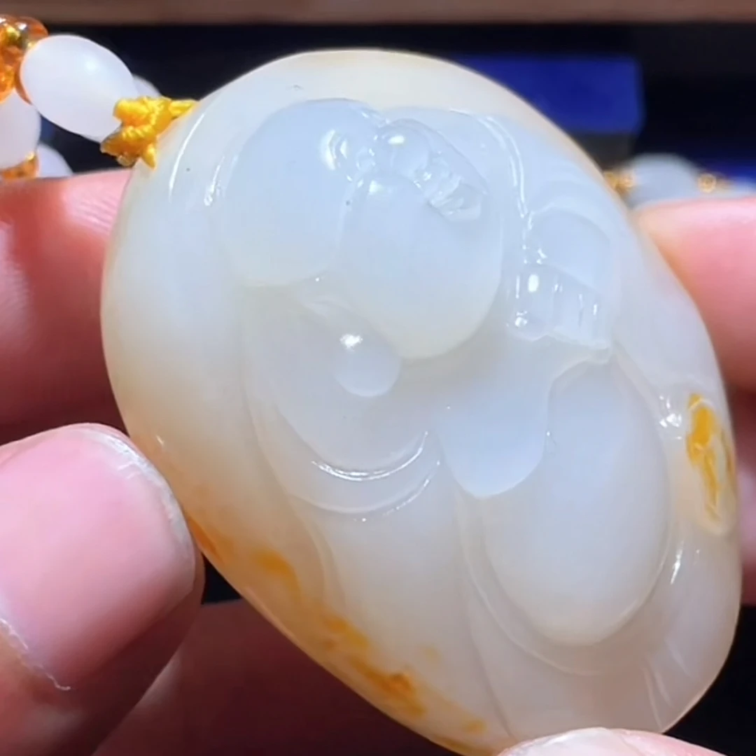 和田玉玉石挂件 d1226拍一发一